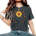 Multiple Sclerosis Awareness Sunflower Ms Warrior Support Camiseta extragrande cómoda para mujer Pepper