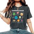 Neurodiverse Universe Space Planet Special Education Teacher Women's Oversized Comfort T-Shirt Pepper