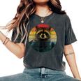 Oversized Women's T-Shirt | Cozy Comfort with Raccoon Design Pepper