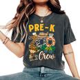 Pre K Zoo Field Trip 2025 Squad Matching Teacher Student Women's Oversized Comfort T-Shirt Pepper