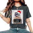 Raccoon Christmas Women's T-Shirt | Funny 'Dear Santa, I Can Explain' Pepper