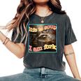 Raccoon Meme Comfort Tee for Women | Ironic & Oversized Fit Pepper