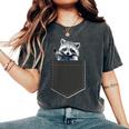 Raccoon Oversized Women's T-Shirt - Cozy Casual Comfort Pepper