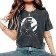 Raccoon Playing Guitar Women's Oversized T-Shirt | Cozy Style Pepper