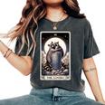 Raccoon Tarot The Lovers Comfort Colors Women's Oversized T-Shirt Pepper