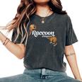 Raccoon Whisperer Women's Oversized Tee | Cute Comfort Colors Pepper