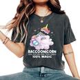 Raccoonicorn Women's Oversized T-Shirt | Whimsical Raccoon Design Pepper