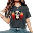 Retro Panda Sunglasses BBQ Party | Women's Oversized Comfort T-Shirt Pepper