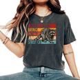 Street Cat Adopt Funny Women's Oversized T-Shirt for Raccoon Lovers Pepper