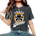 Trash Panda Raccoon Women's T-Shirt - Modern Cartoon Style Pepper