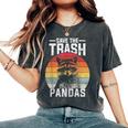 Vintage Raccoon Women's Comfort T-Shirt - Save The Trash Pandas Pepper