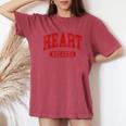 Heart Breaker Happy Valentine's Day Retro Women Women's Oversized Comfort T-Shirt Blue Jean