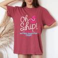 It's A Mother Daughter Trip Cruise Mother Daughter Cruise Women's Oversized Comfort T-Shirt Crimson
