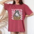 Possum Raccoon Adopt A Cat Team - Women's Oversized T-Shirt Crimson