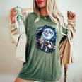Animal Trio Meme T-Shirt - Women's Oversized Comfort Moss
