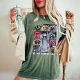 Autism Awareness Women’s Oversized T-Shirt | Fun Racoon Meme Moss