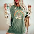 Autism 'Be In Awe Of My 'Tism' Raccoon Oversized T-Shirt | Women's Moss