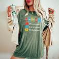 Autism Mama Autism Awareness Mom Neuro Diverse Mother Mommy Women's Oversized Comfort T-Shirt Moss