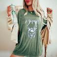 Cane Corso Mastín Italiano Cabeza De Perro Cuello Camiseta extragrande cómoda para mujer Moss