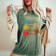 Chicago Concert Rock Music Festival Guitarras Illinois Band Il Cuello Camiseta extragrande cómoda para mujer Moss
