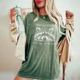 Cute Raccoon Women's Oversized T-Shirt | Fun & Cozy Statement Moss