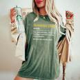 Favorite Child Definition Mom And Dad Middle Child Women's Oversized Comfort T-Shirt Moss