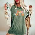 Gram-Cracker Retro Groovy Mom Cute Grandma Women's Oversized Comfort T-Shirt Moss