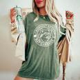 Gym Raccoon Trash Panda Women's Oversized T-Shirt - Workout Fun Moss