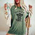 Howdy Cowboy Raccoon Oversized T-Shirt for Women | Unisex Moss