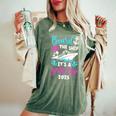 It's A Girls Trip 2025 Vacation Travel Girls Cruising 2025 Women's Oversized Comfort T-Shirt Moss