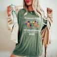 Iwd Día Internacional De La 2025 Accelerate Action Womens Camiseta extragrande cómoda para mujer Moss