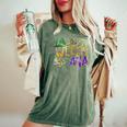 La Weezy Ana Mardi Gras Louisiana Fat Tuesday Men Women's Oversized Comfort T-Shirt Moss