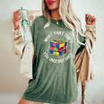 Magic Cube Solution Nerd Genie Cadeau Drôles Hommes S T-shirt oversize confortable pour femme Moss