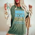 From Son For Mom Partnerlook Mom And Son Women's Oversized Comfort T-Shirt Moss