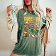 Pre K Zoo Field Trip 2025 Squad Matching Teacher Student Women's Oversized Comfort T-Shirt Moss
