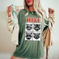 Raccoon Band Concert Oversized T-Shirt for All - Music Lovers Moss