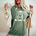 Raccoon Cowboy Western T-Shirt - Comfort Colors - Adults & Kids Moss