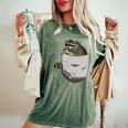Raccoon Lover Comfort Colors Women’s Oversized T-Shirt | Fun Animal Design Moss