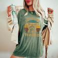 Raccoon Lovers | Cute Animal | Women's Oversized Comfort Colors Tee Moss