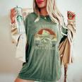 Raccoon Trash Panda Women's Oversized Tee - Fun & Comfy Moss