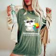 Racoonicorn Trash Panda Women's Oversized T-Shirt - Whimsical Comfort Moss