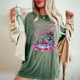 Strawberry Jam Raccoon Women's Oversized T-Shirt | Comfy Design Moss