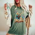 Taylor Primer Nombre I Love Taylor Girls Groovy Birthday Y2k Camiseta extragrande cómoda para mujer Moss