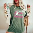 Traje De Esgrima Para Just A Girl Who Loves Fencing Camiseta extragrande cómoda para mujer Moss