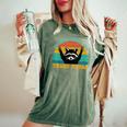 Trash Panda Raccoon Women's Oversized T-Shirt | Cozy Animal Theme Moss