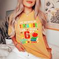 100 Days Of 1St Grade 100 Days Of School For 1St Grade Women's Oversized Comfort T-Shirt Mustard