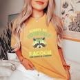 Always Be A Raccoon Oversized Women's T-Shirt - Comfort Style Mustard