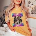 Even Baddies Get Saddies Women's Oversized T-Shirt - Funny Meme Mustard
