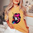 Guitarra Eléctrica Para Hombres Es Y Niños Camiseta extragrande cómoda para mujer Mustard