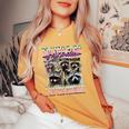 I'm Not Part Of The Problem Raccoon Meme Bootleg Women's Oversized Comfort Colors T-Shirt Mustard